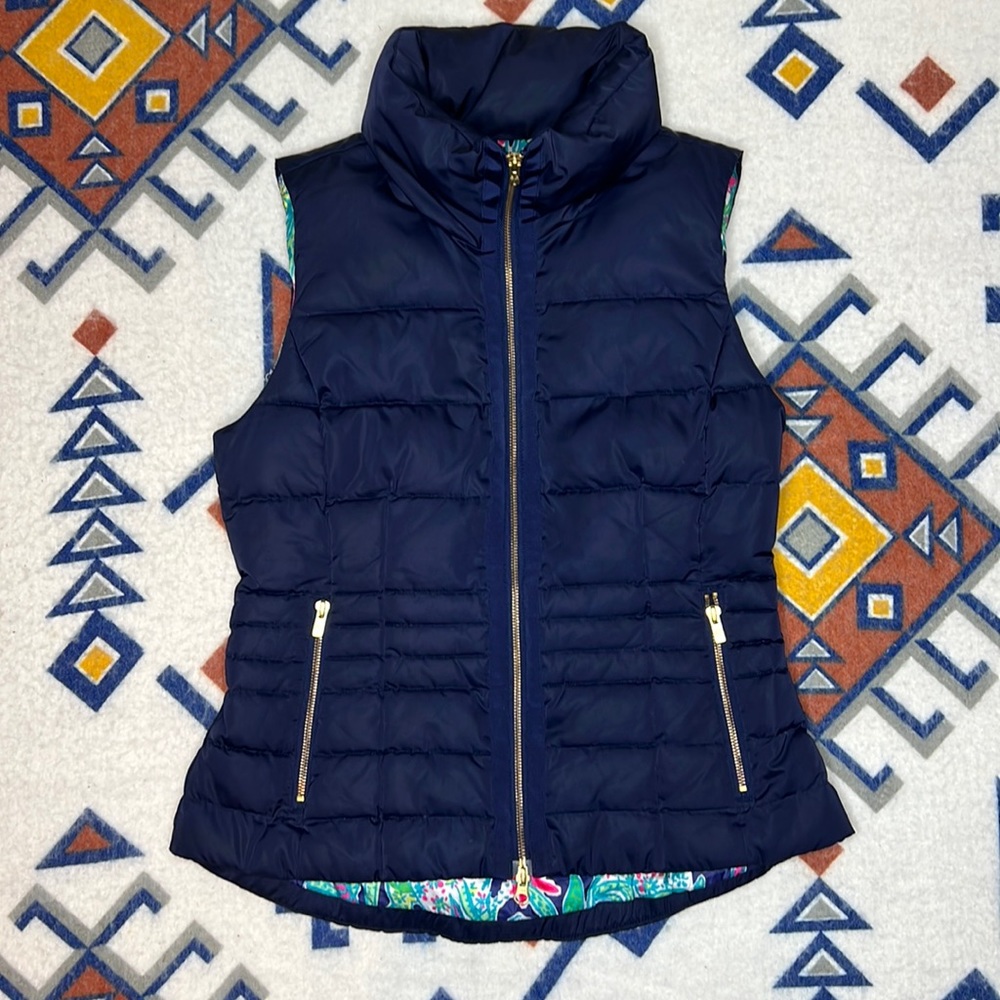 Lilly Pulitzer Syd Quilted Puffer Vest